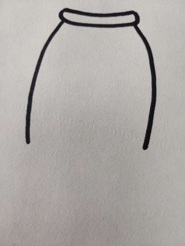 如何画短裤的简笔画步骤,短裤短袖简笔画