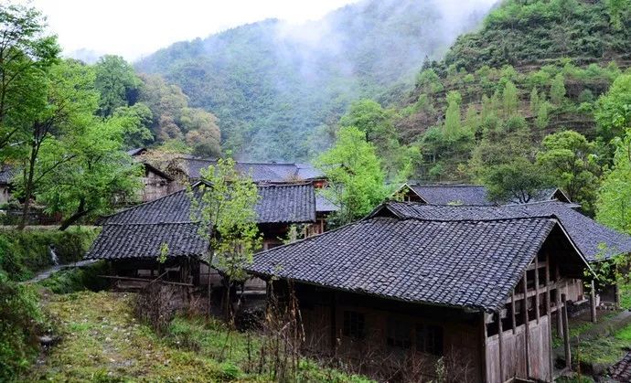重庆酉阳酉水河风景,重庆酉阳官清乡石板村风景