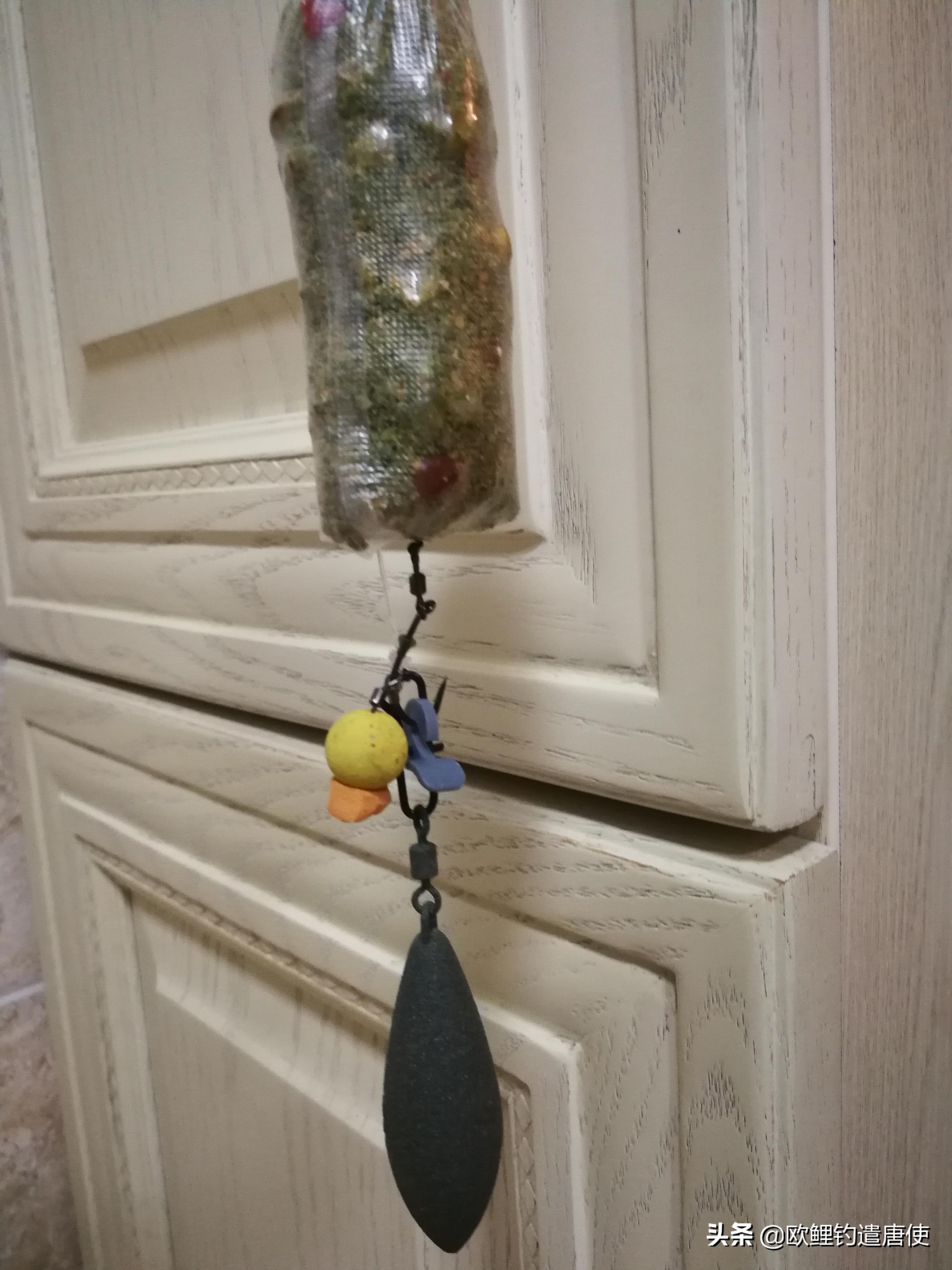 海竿钓鱼绑串钩用什么鱼料,海竿串钩线组浮漂正确绑法图解