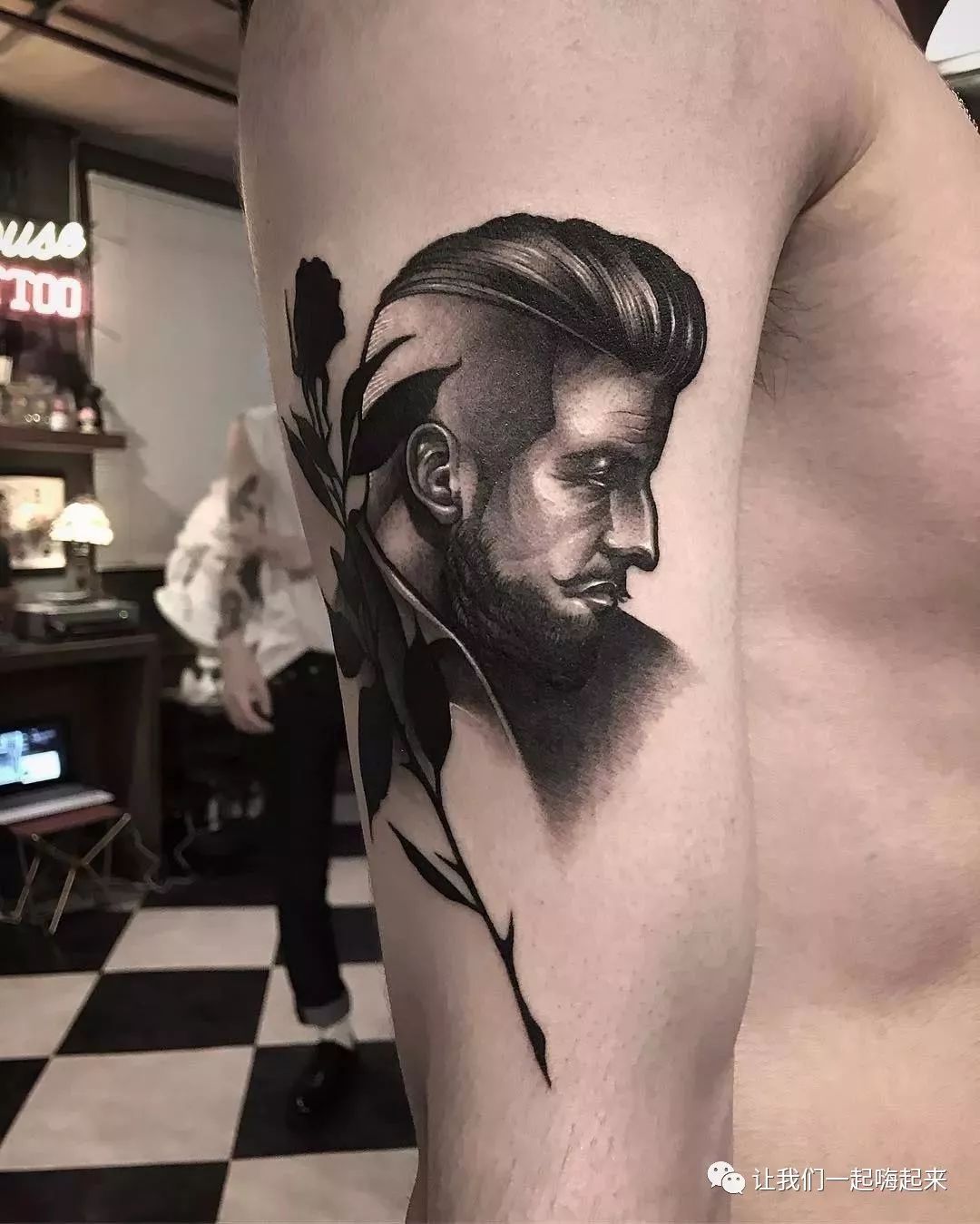 暗黑风格的纹身,暗黑风格纹身简洁