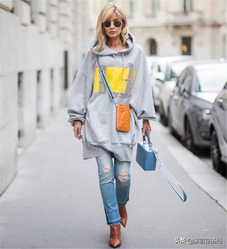 oversize卫衣穿了显胖怎么拯救,oversize厚卫衣怎么搭配显瘦