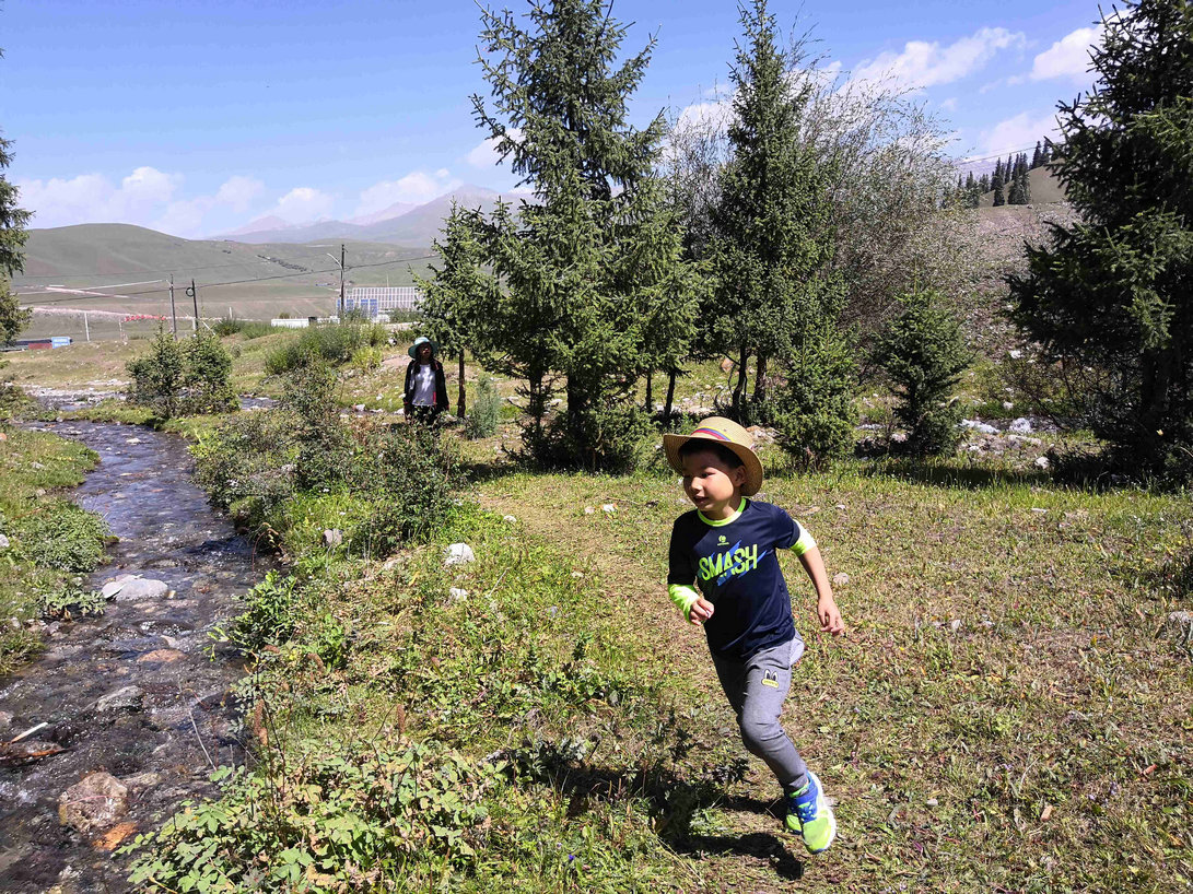 与*疆新**旅店老板共餐，直夸我土豆丝炒的好吃，后请我吃羊肉大餐