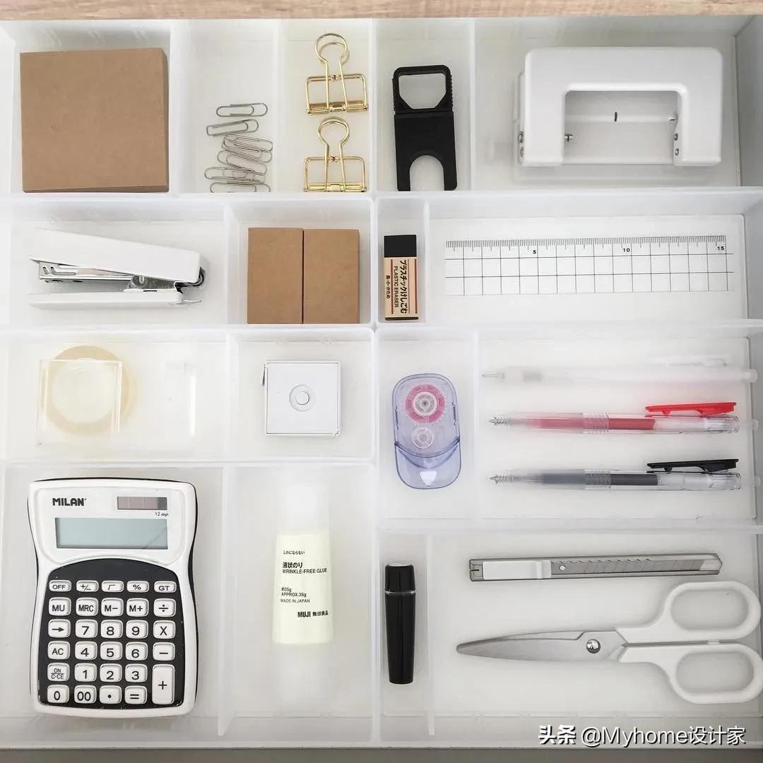 100件实用貌美书桌收纳,收纳书桌方法日本