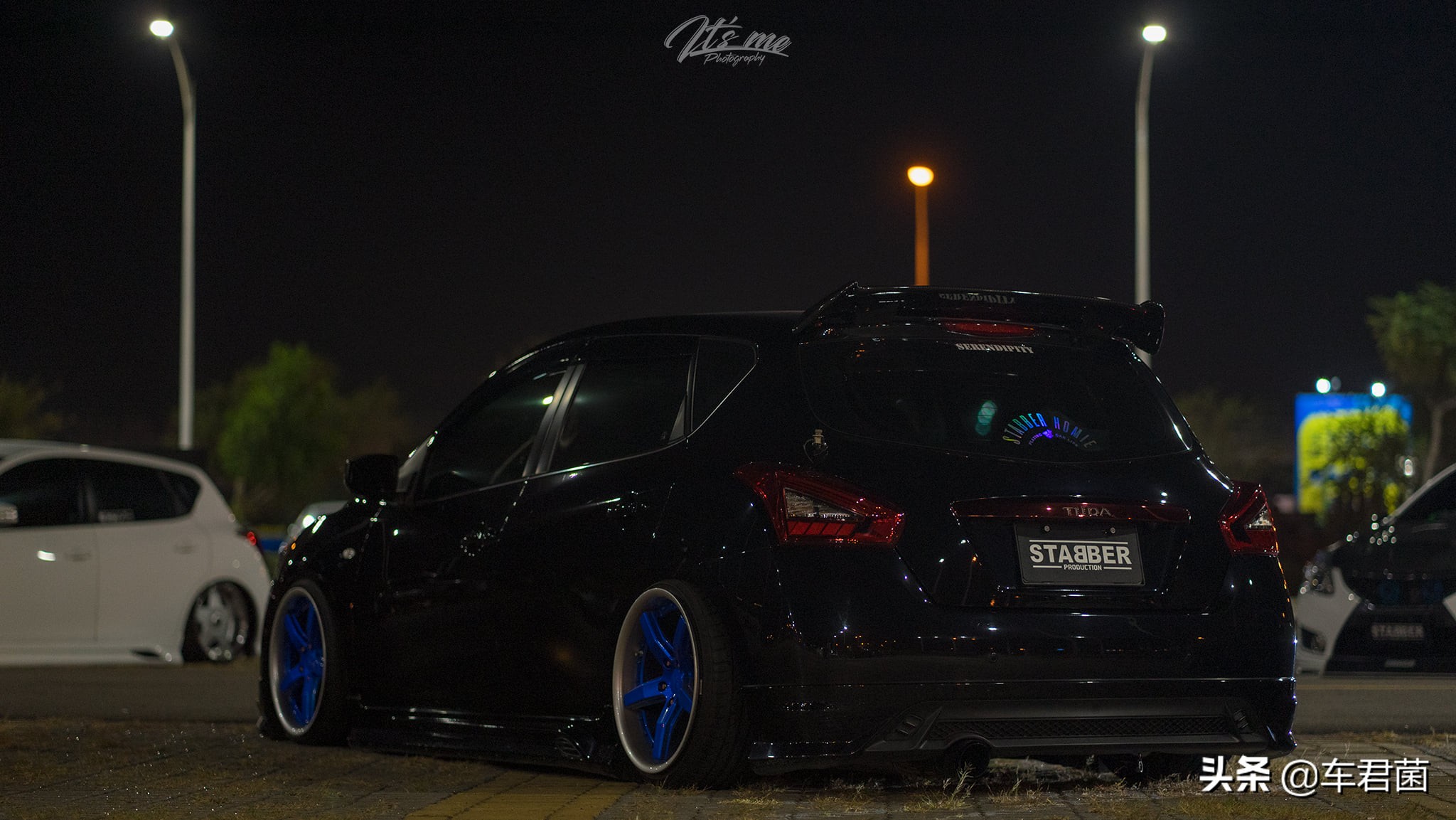 骐达车友台湾版尾灯,日系骐达改装