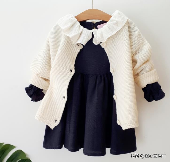 童装秋冬季新款刺绣针织衫,童装韩系风秋装针织