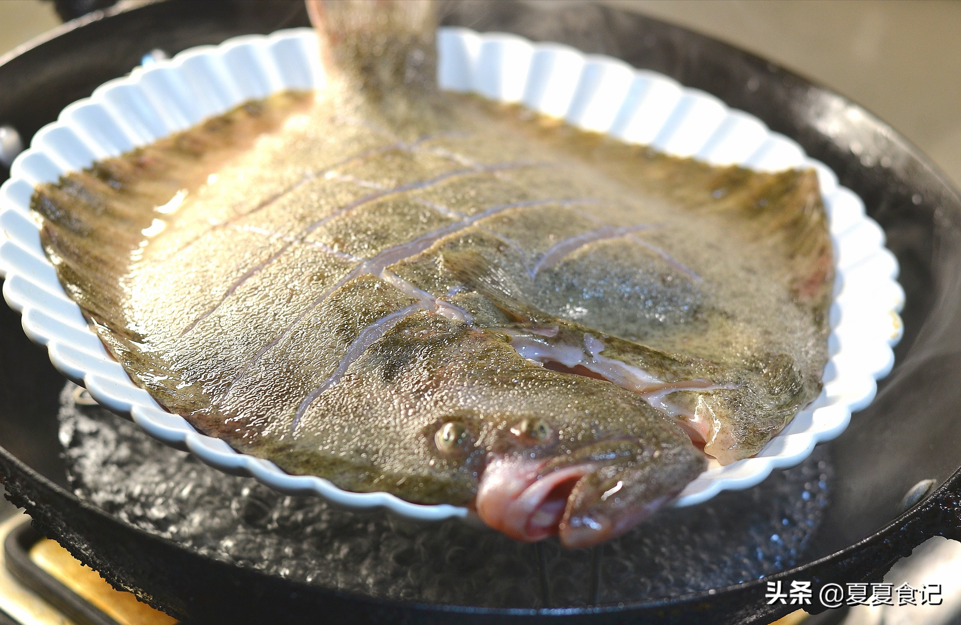 粤式清蒸多宝鱼,上海口味清蒸多宝鱼