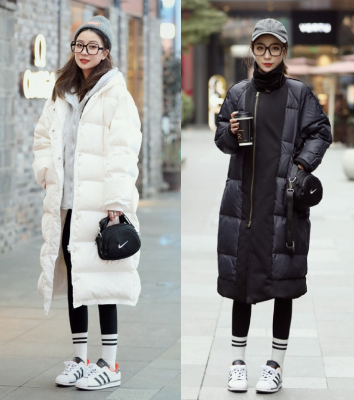 棕色羽绒服下面穿什么裤子好看,羽绒服最好不要穿黑色打底