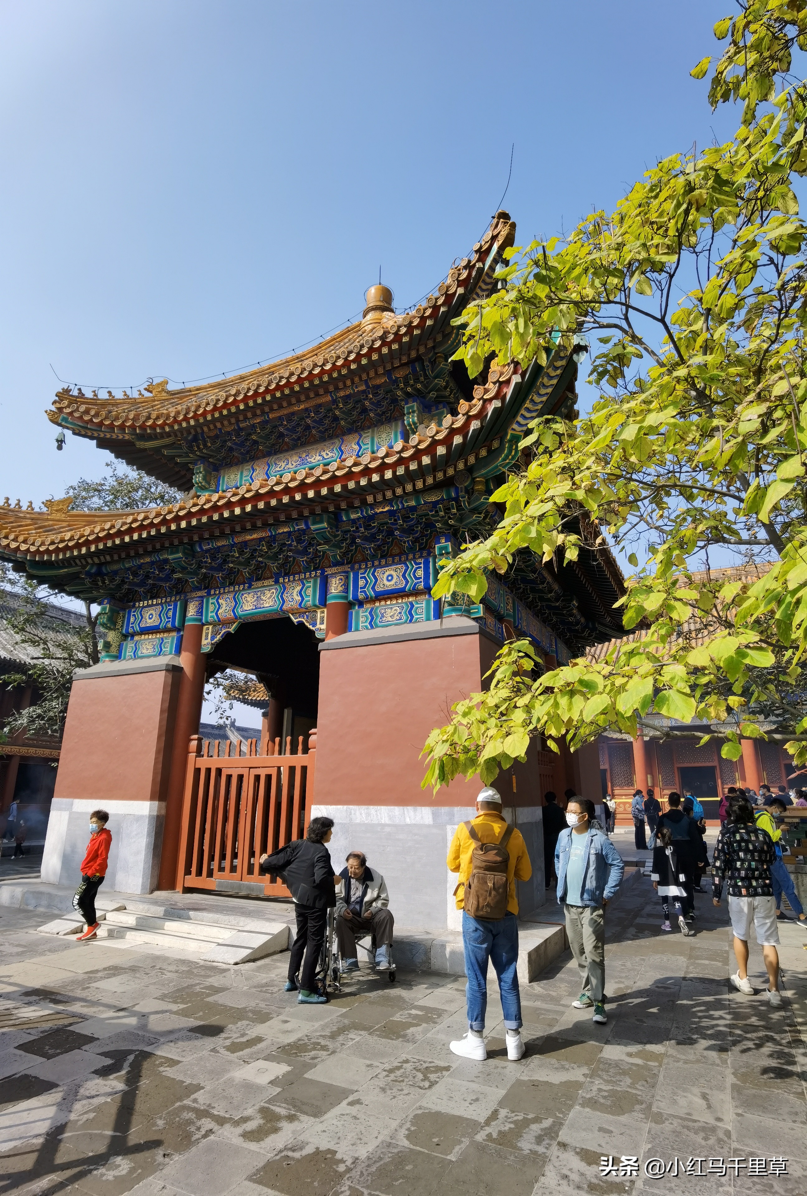 雍和宫游览记,北京行记