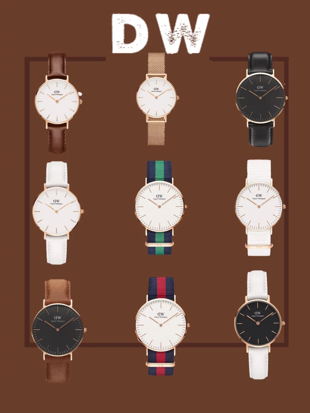 必买经典30款手表,最耐用的手表平价小众款