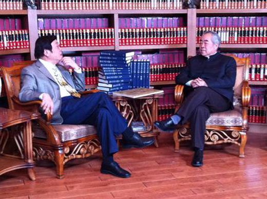 范曾为赵忠祥写的挽联内容,赵忠祥范曾挽联