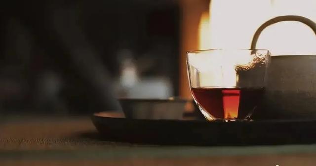 一人一茶一炷香,一茶一坐提示牌