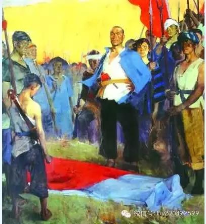 全山石人物肖像油画,全山石油画