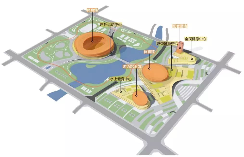 临沂市中心城区总体城市设计,临沂体育馆最新规划