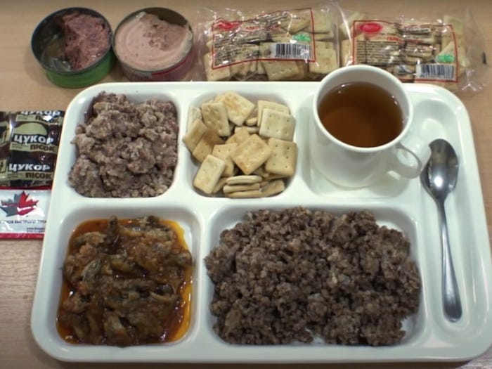 15张各国*队军**口粮照片：俄罗斯管饱、法国太丰盛、中国相当有特色