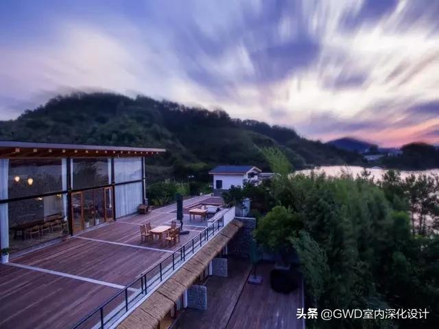 为了钓鱼在水库修一座别墅,最惊艳的民宿设计图