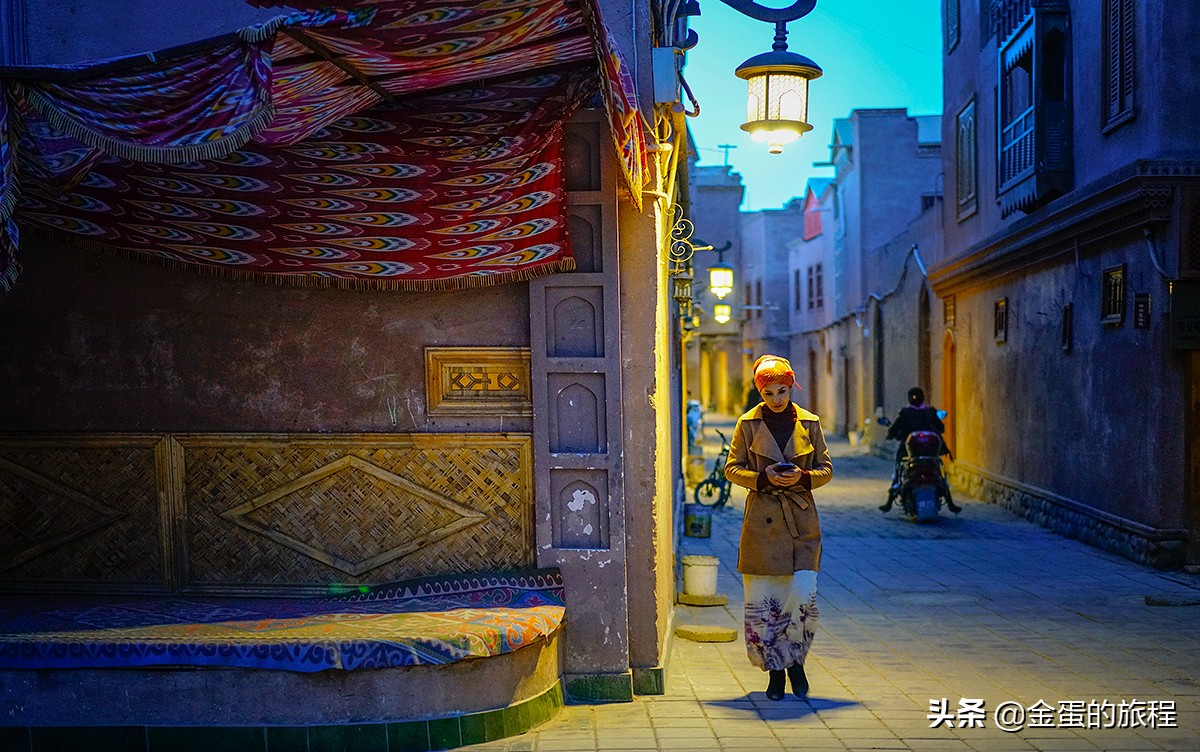 新疆喀什迷宫街区,喀什噶尔老城景区