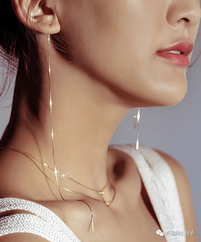 高级气质的流苏耳线,轻奢高级感耳线