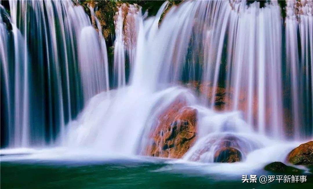 等你！初春九龙瀑布灵动秀美、温婉可亲！