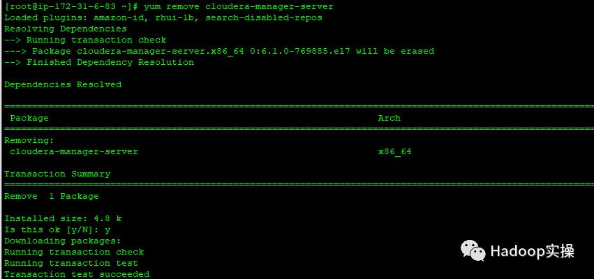 0609-6.1.0-如何卸载CDH6.1