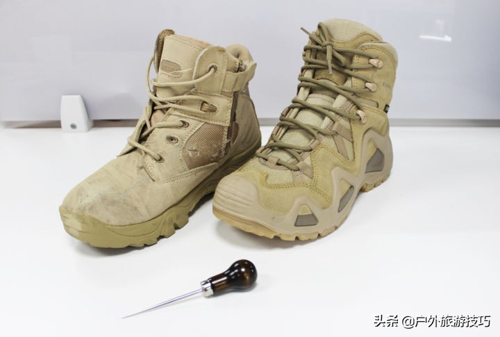 户外装备打假贴：*力暴**测评让你弄清山寨和正品军靴的区别（下）