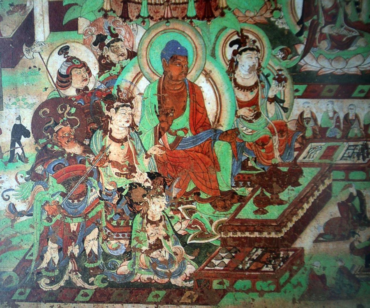 榆林窟第19窟图片讲解,榆林25窟为啥是榆林窟