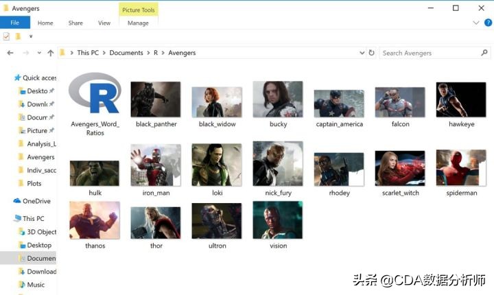 分析复联系列电影台词，看看每个英雄说得最多的词是什么