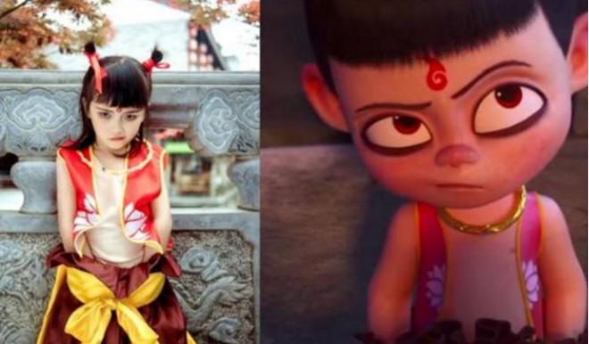 7岁哪吒cosplay图片,小朋友cos哪吒魔童降世