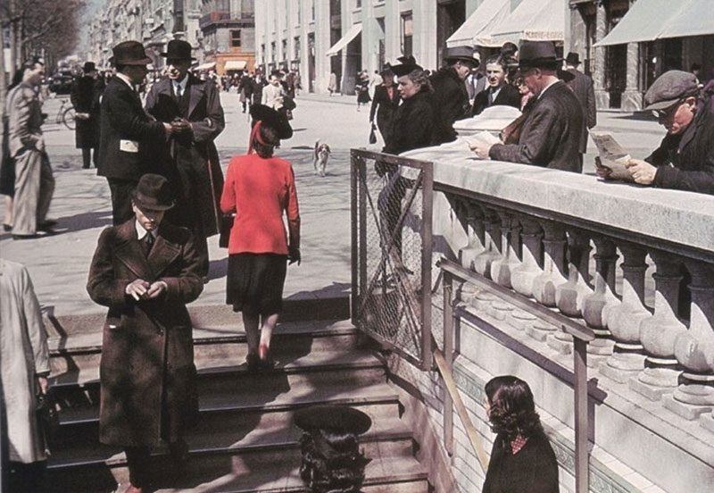 二战德军攻占巴黎后的真实视频,德军攻占法国后的真实视频