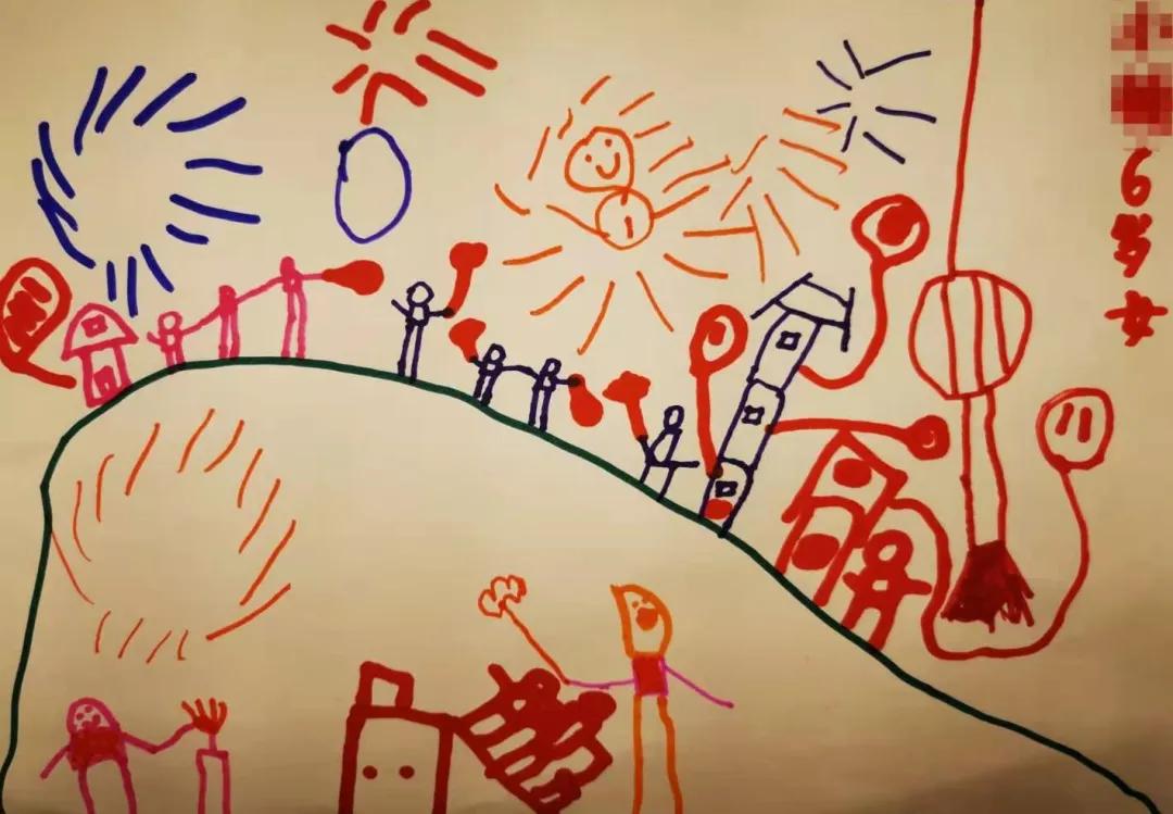 绘爱行|读懂孩子的心理画之“我眼中的春节”完美收官