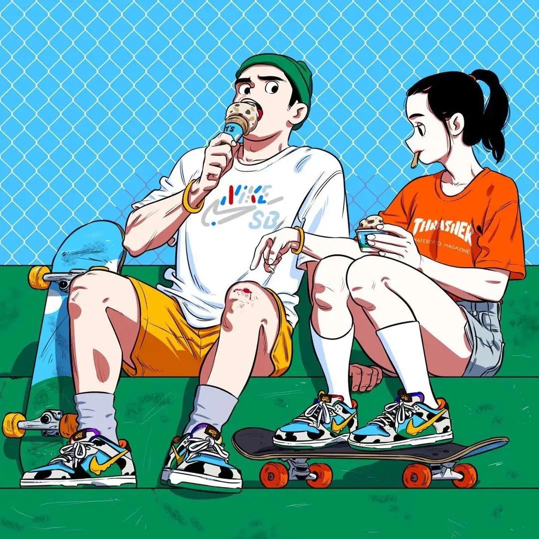 情侣篮球头像,情侣篮球头像一男一女