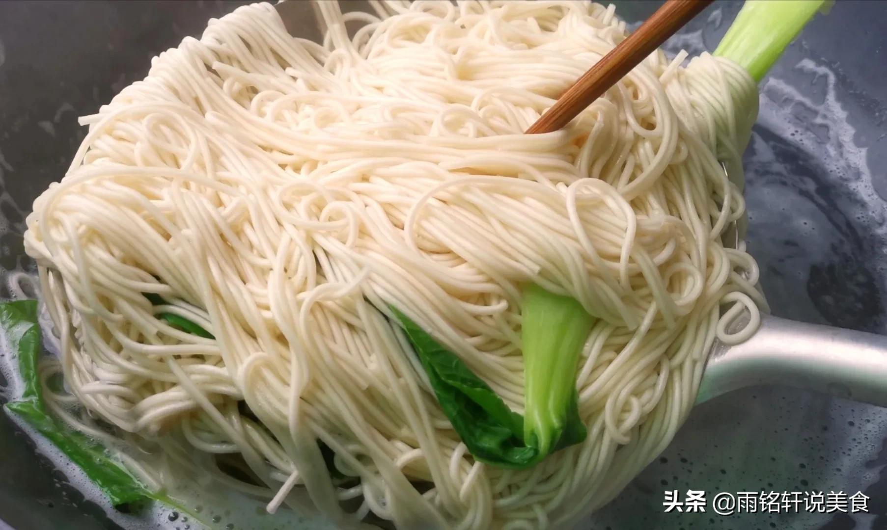 煮面条别加水,面馆煮面条的正确方法
