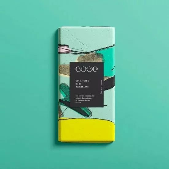 巧克力独立包装各种颜色,巧克力不同颜色的包装