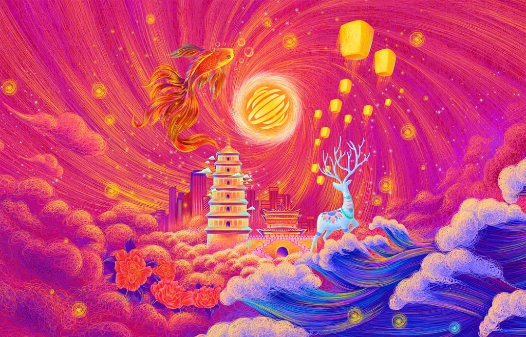 描摹梦境的魔术师，靠画“圈圈”火遍全网