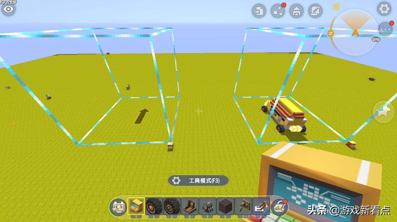 迷你世界大神建造巨型古堡,迷你世界建造岩石巨人