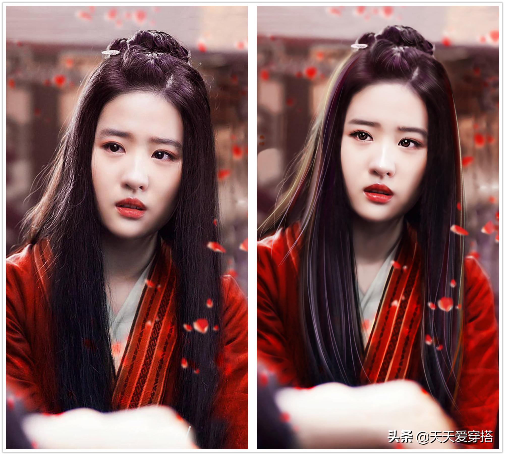 古装精美图刘亦菲,赵丽颖杨紫热巴杨幂唐嫣