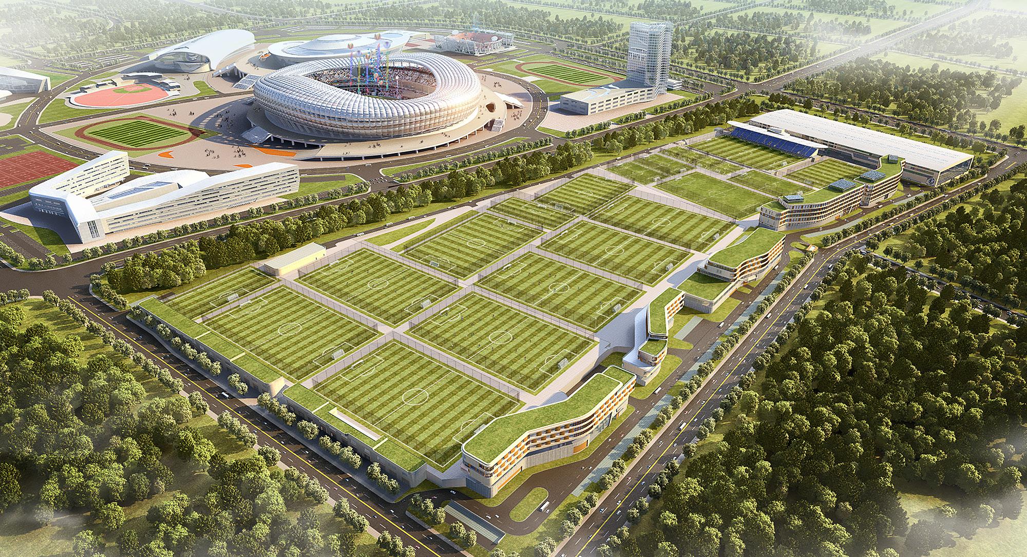 万达建球场,万达建设的项目