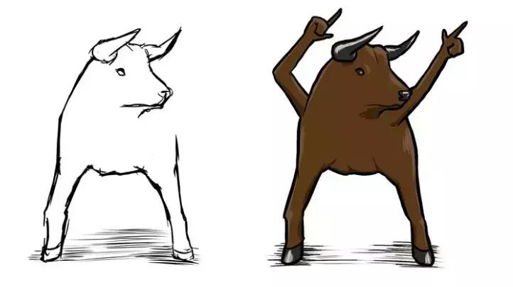 动物园里的大象变成了小企鹅?这位画家会魔法吧