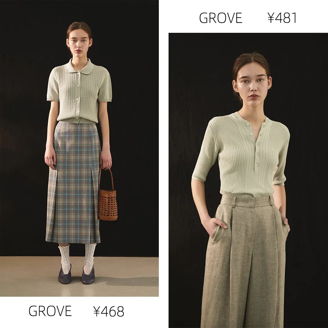 我已经在看夏装了！第一件小短袖从里面挑