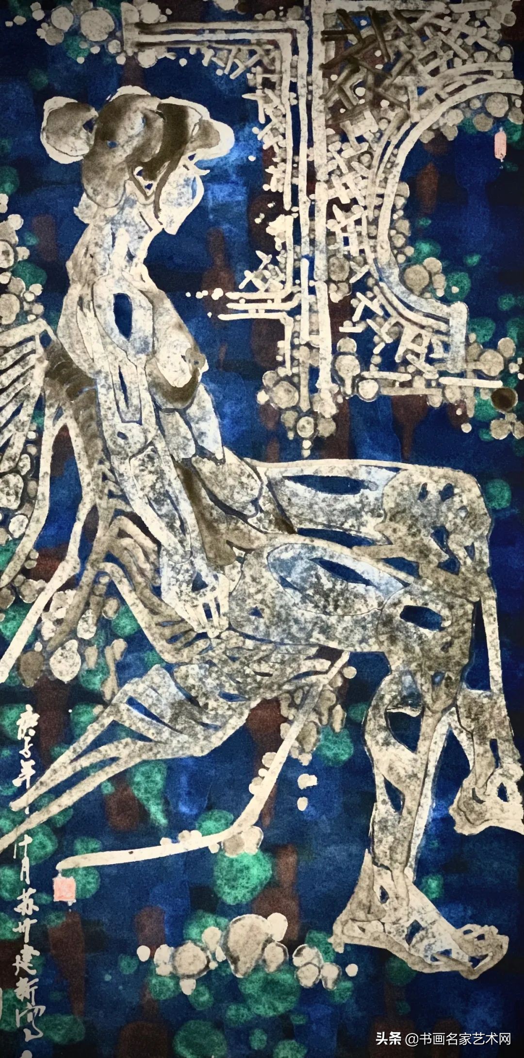 著名艺术家徐建新,画家徐建新