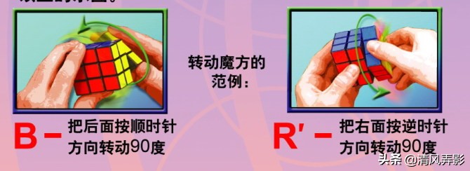 新手入门魔方六个面全部还原,6面魔方慢速还原教程