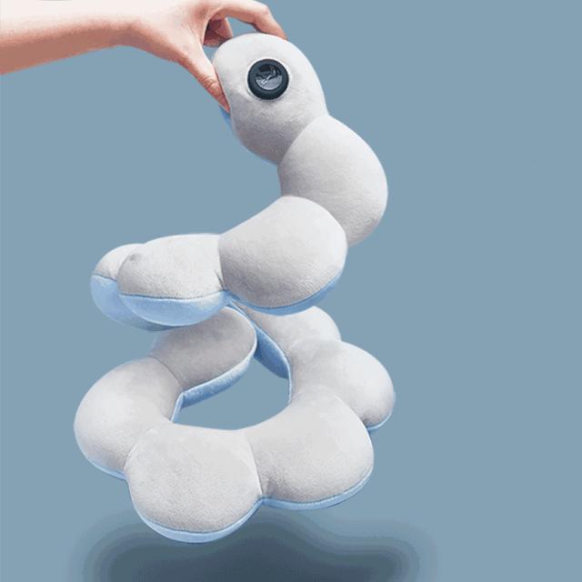 天气冷也不怕，这款可热敷的云颈枕，让你和颈椎寒凉、疲累说拜拜