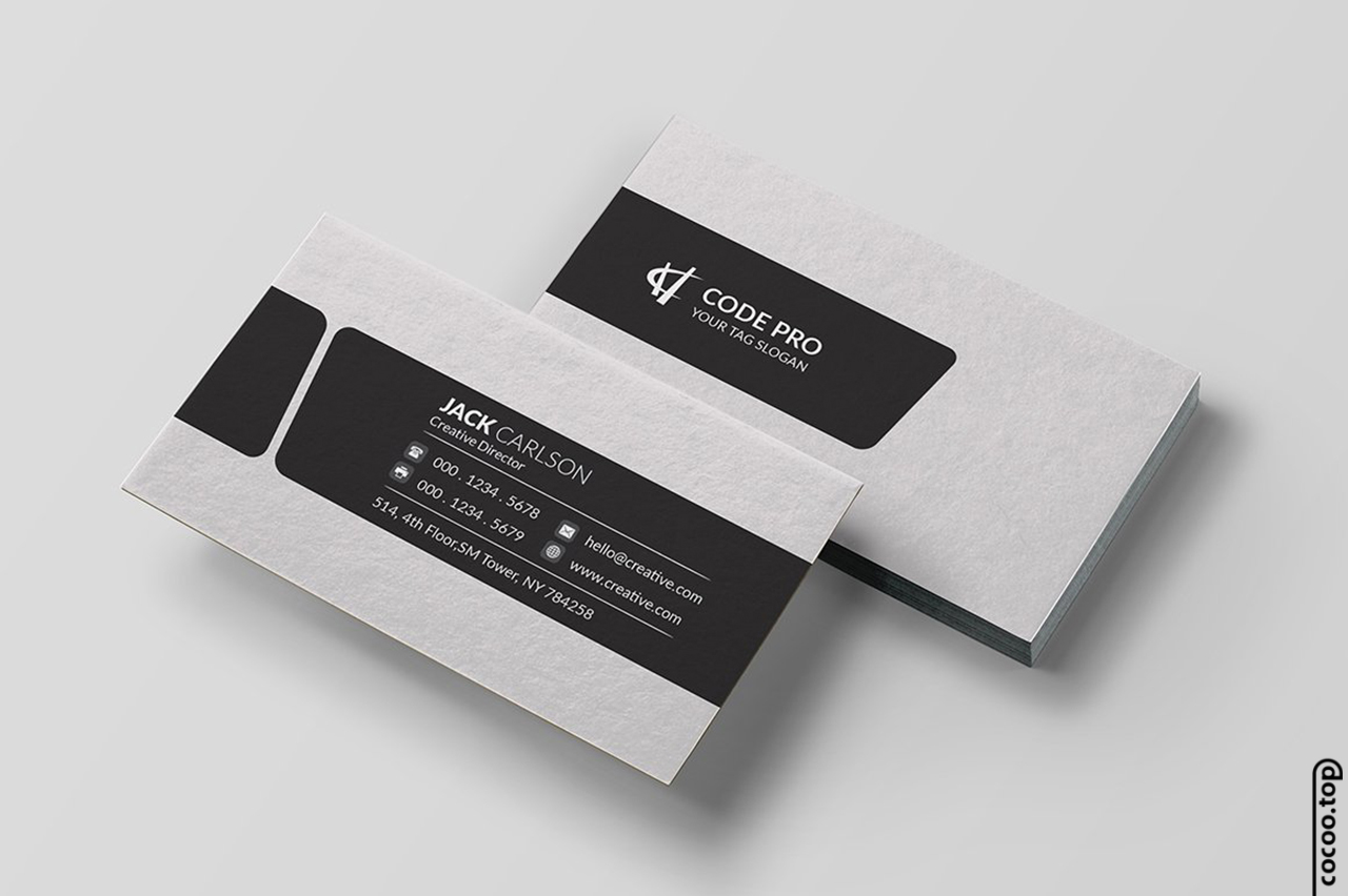 商务名片设计欣赏极致留白,商务名片设计欣赏简而雅