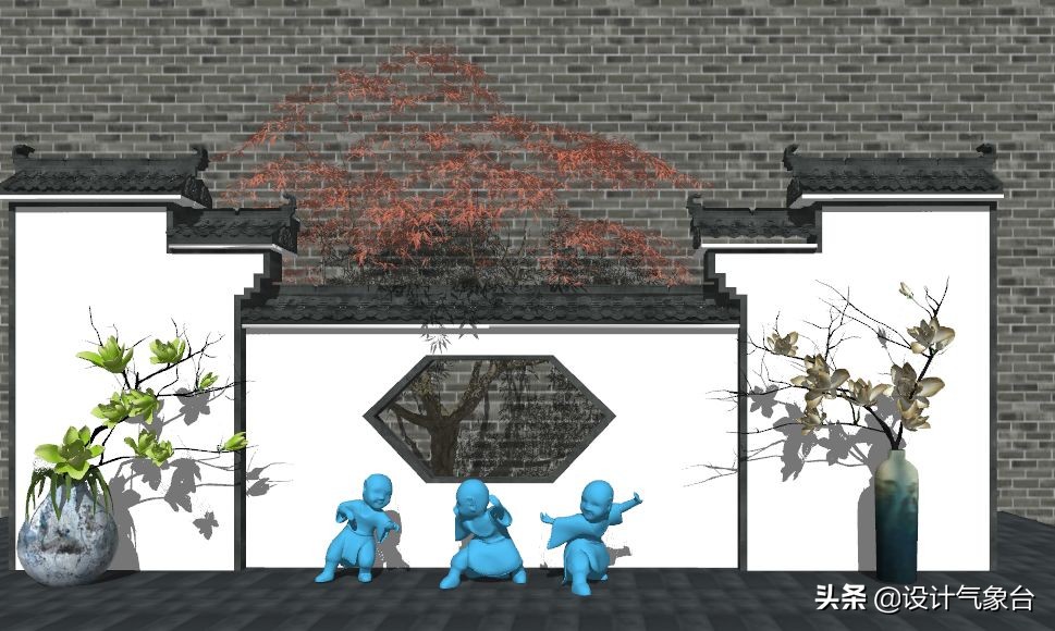 美炸！Lumion做中式项目，根本少不了这些模型