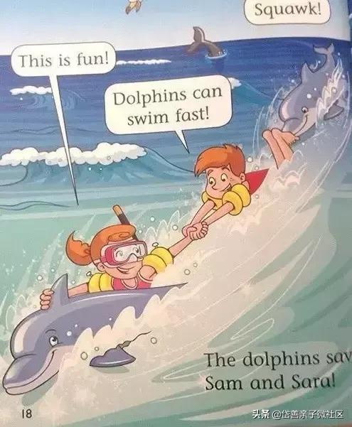 英文绘本故事beachday海边的一天,beach英语绘本故事