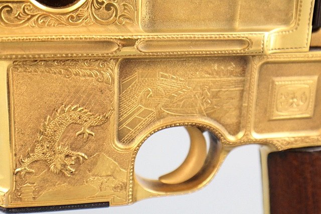 苏式驳壳枪,中国仿制的二十响驳壳枪