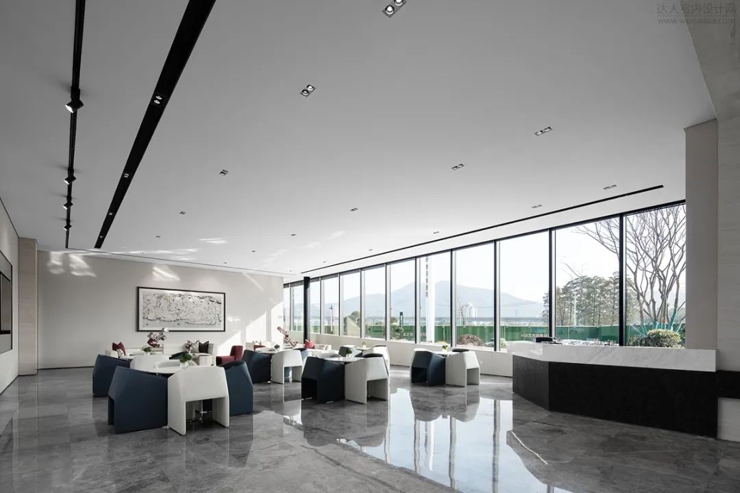 「首发」漪天装饰设计丨南京玄武宝龙城售楼中心