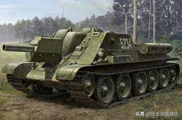 谁的“光环”更耀眼？三突子和SU-122“暗中较劲”，优缺点共存
