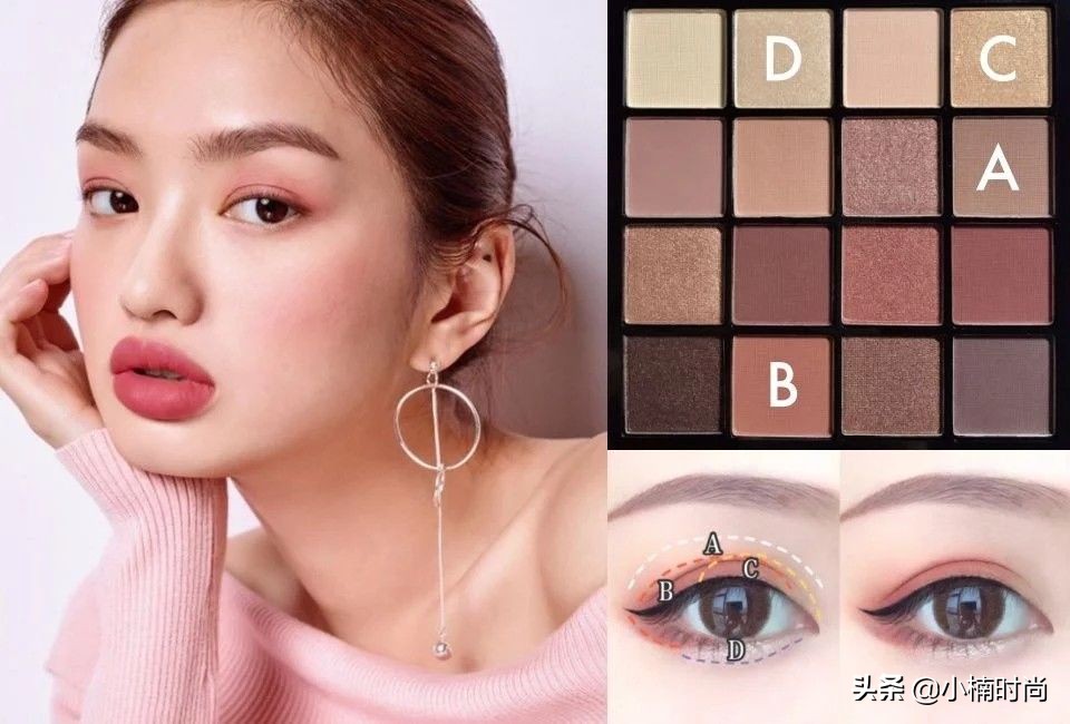 双眼放电眼妆推荐,单眼皮放电眼妆