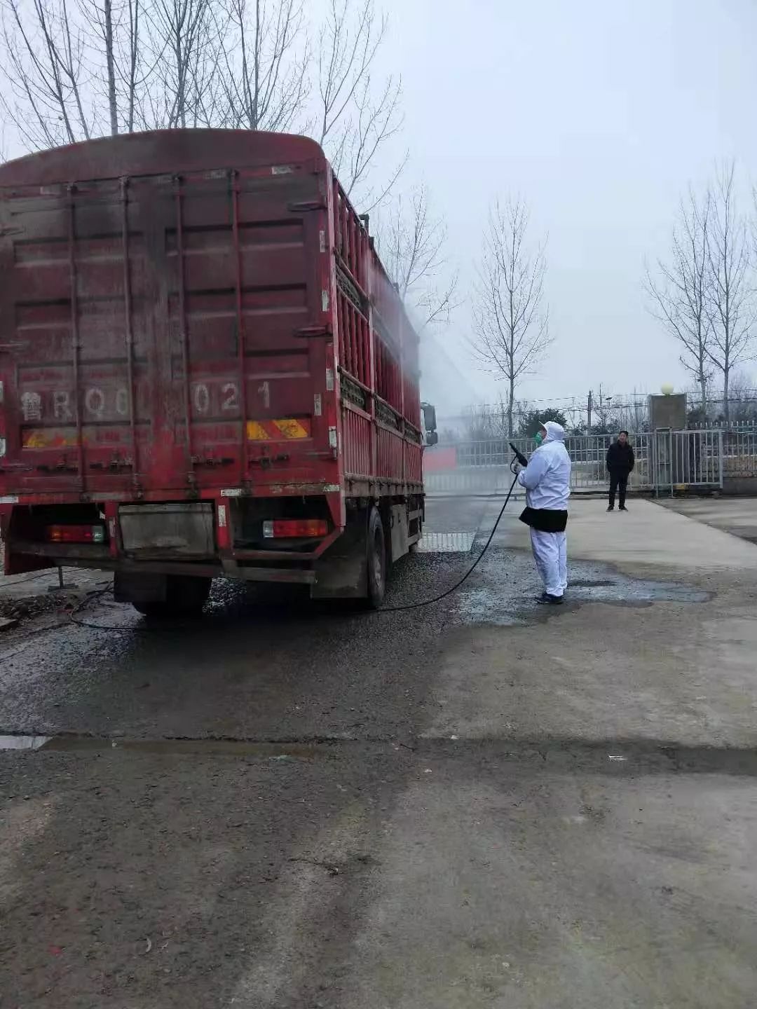 成武县呱呱鸭食品公司:节后复工防疫生产两不误