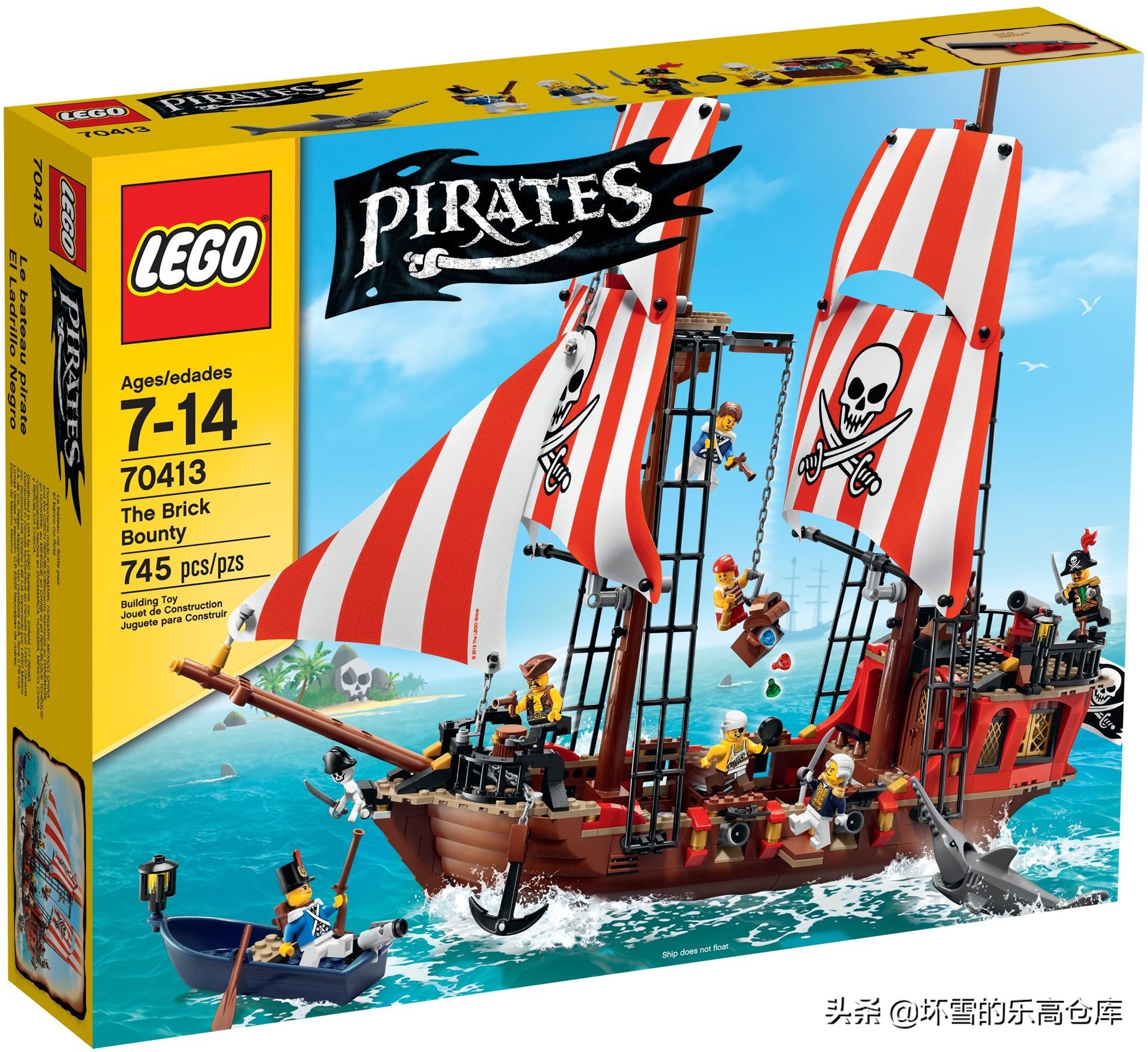 乐高海盗船系列怎么样,乐高海盗船近30年演变史